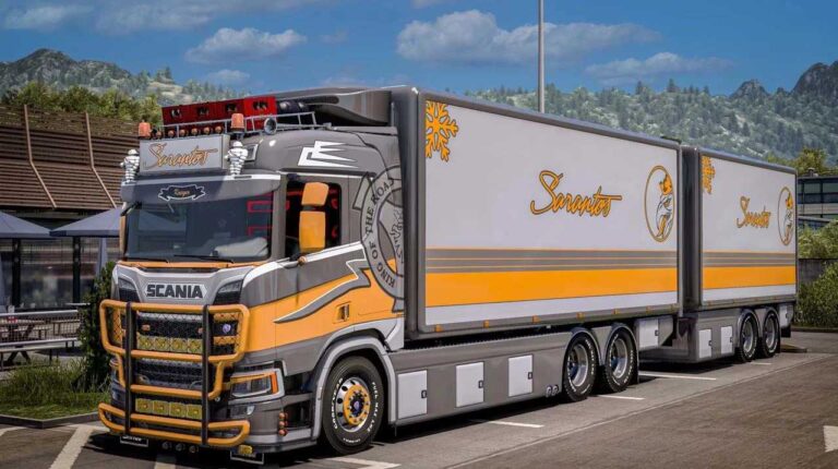 Scania NexGen R580 Megamod v1.57 ETS2