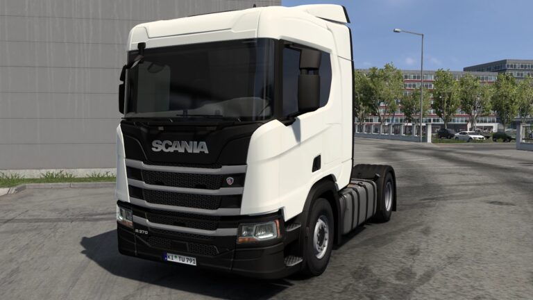 Scania NG S/R Complete Front Plate v1.58 ETS2