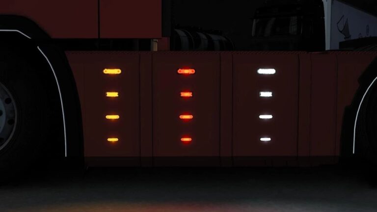 Side Lights Pack v1.0 ETS2
