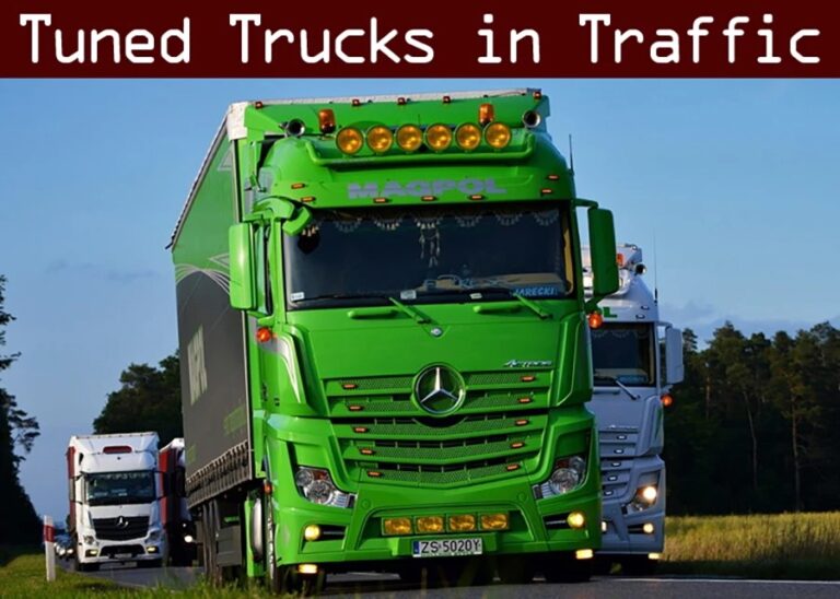 Tuned Truck Traffic Pack by TrafficManiac v7.1.11 ETS2