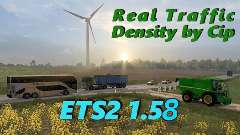 Real Traffic Density v1.58 ETS2
