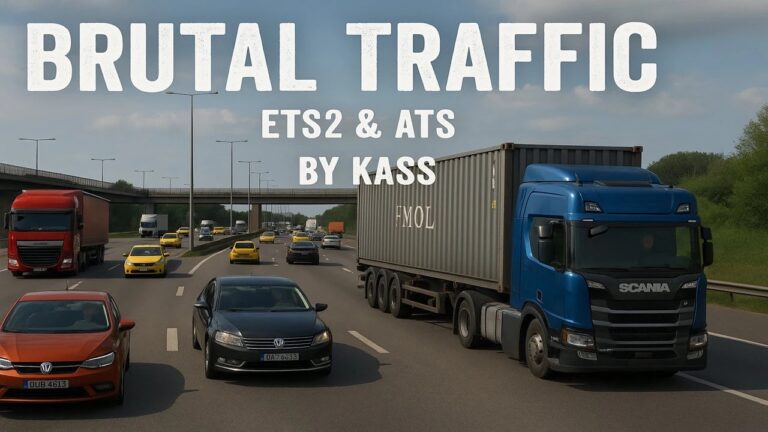 Brutal Traffic v7.3 ETS2