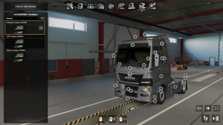 Headlight Options v1.58 ETS2