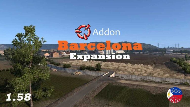 Barcelona Expansion SCS add-on V1.6 [1.58] ETS2