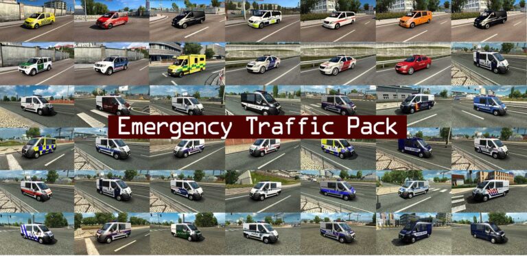Emergency Traffic Pack v1.2.16 ETS2