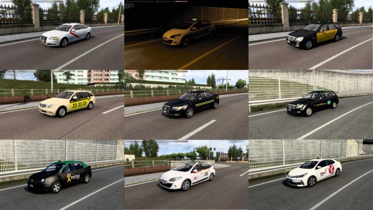 Taxi Traffic Pack 3.5.11 ETS2