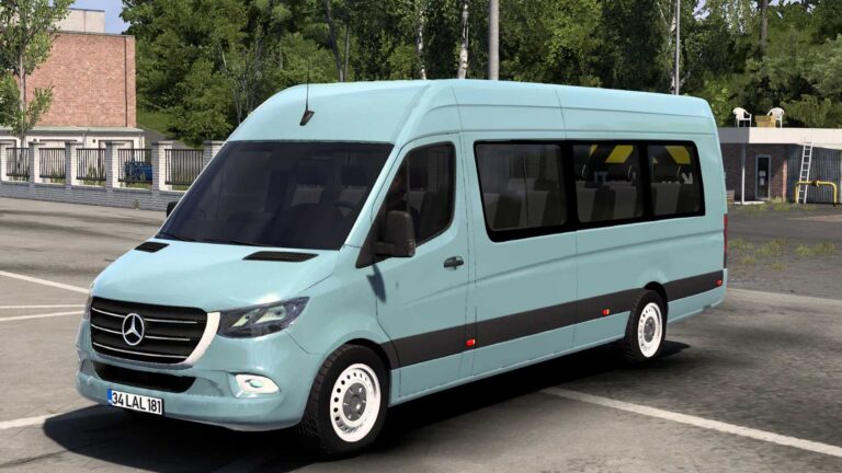 Mercedes Benz Sprinter 2021 v1.58 ETS2