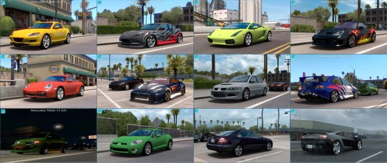 Need For Speed Traffic Pack 1.58 ETS2