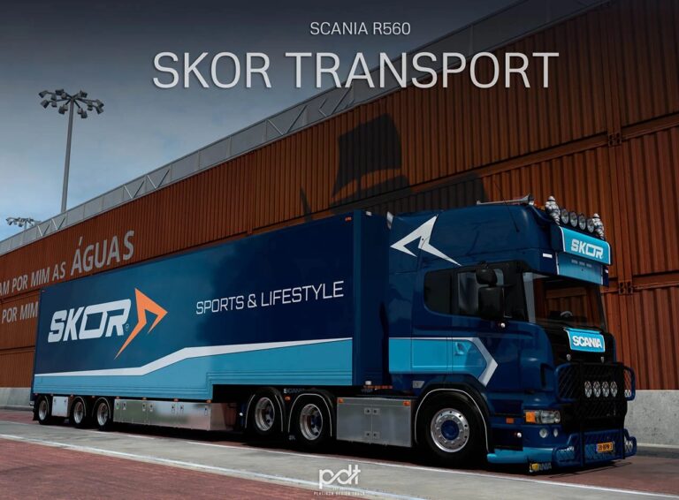 Scania R560 + Trailer SKOR v1.1 ETS2
