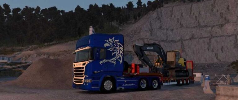 Scania Streamline Swedish Griffin Skin v1.0 ETS2