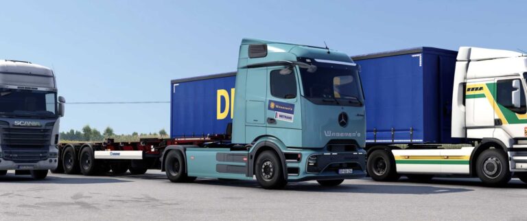Mercedes Benz Actros MP6 V1.6 1.58 ETS2