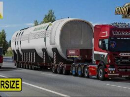 Airbus A319 Fuselage v1.1 1.58x ETS2