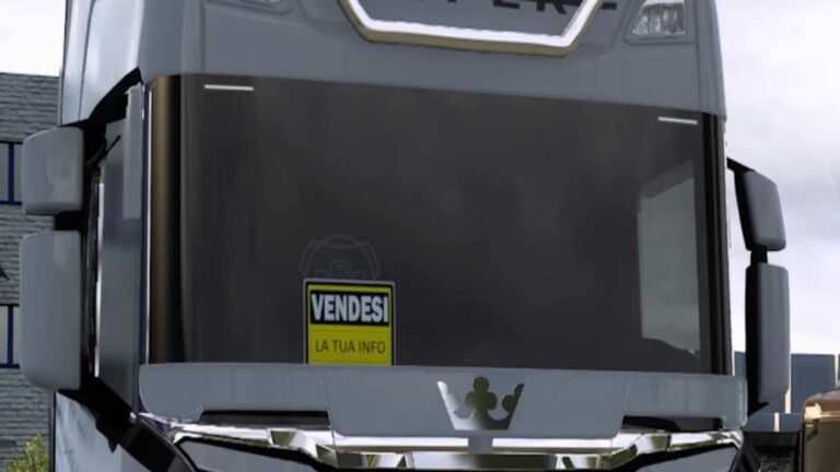 Scania for Sale Plate v1.0 ETS2